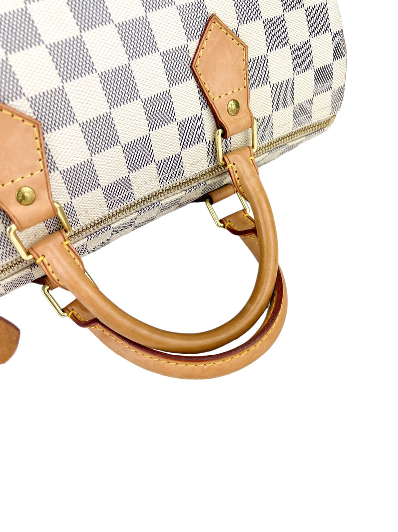 Louis Vuitton Speedy 30 Damier Azur