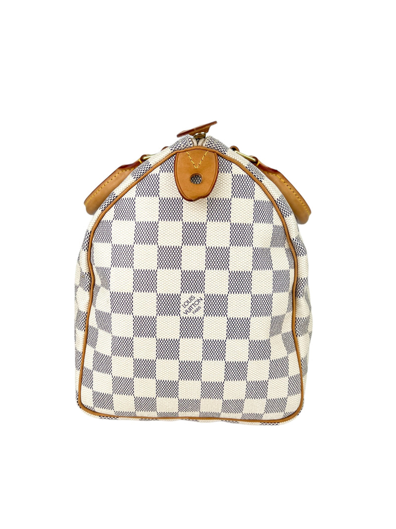 Louis Vuitton Speedy 30 Damier Azur