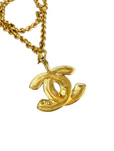 Chanel Vintage 24k Gold XL CC Chain Necklace