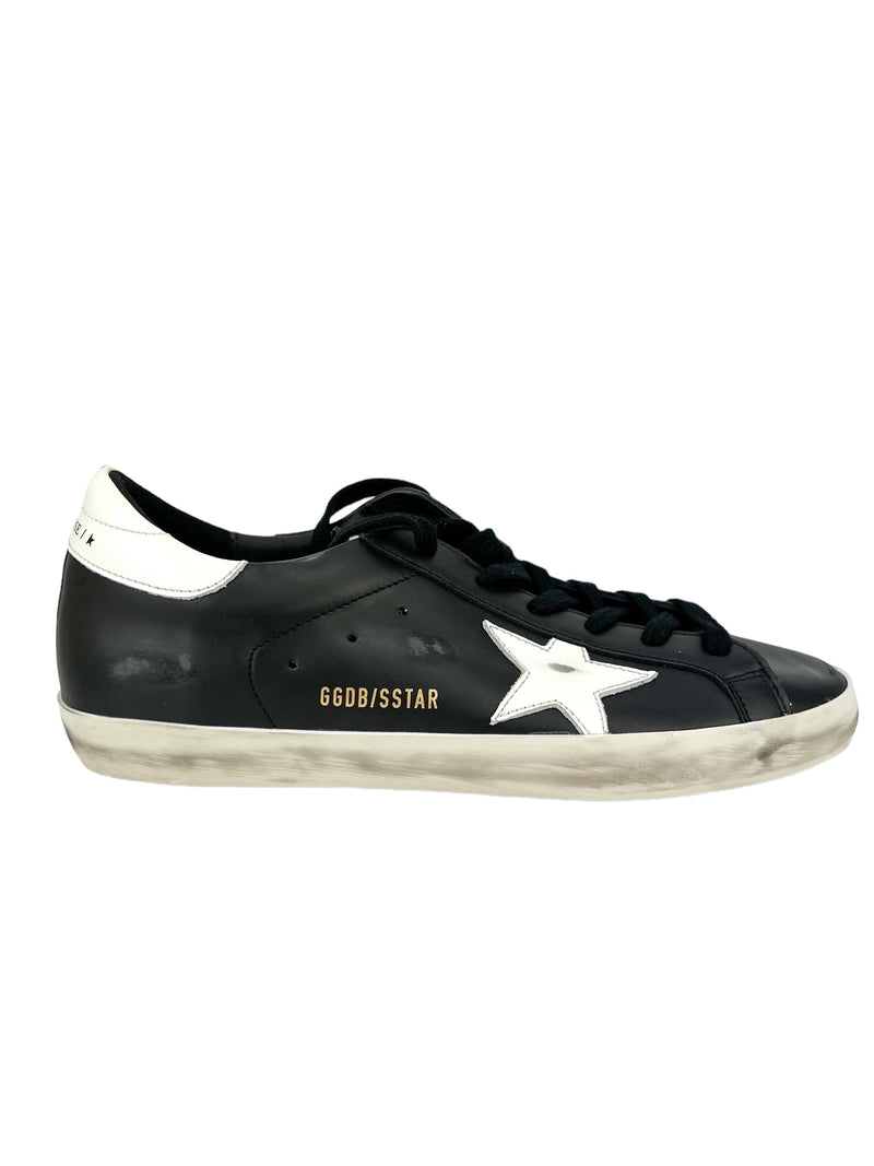 Golden Goose Black Super Star Classic Sneakers Size 41