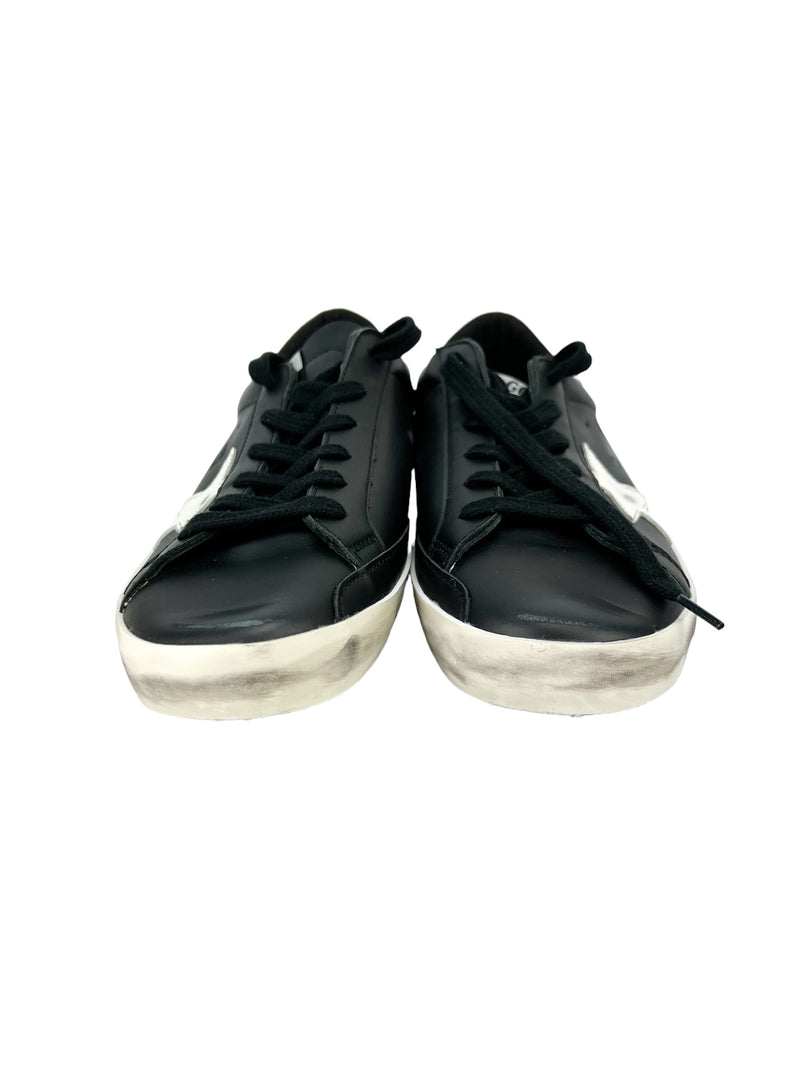 Golden Goose Black Super Star Classic Sneakers Size 41