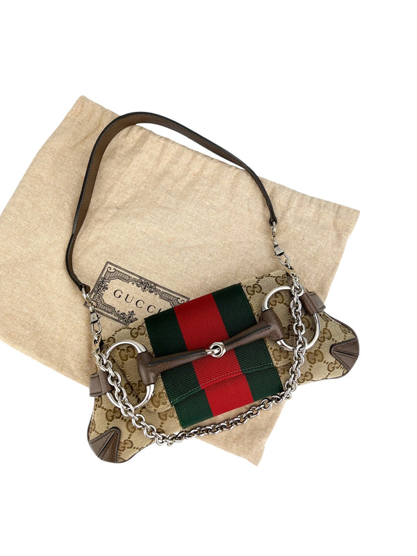 Gucci Horsebit Heritage Chain Shoulder Bag