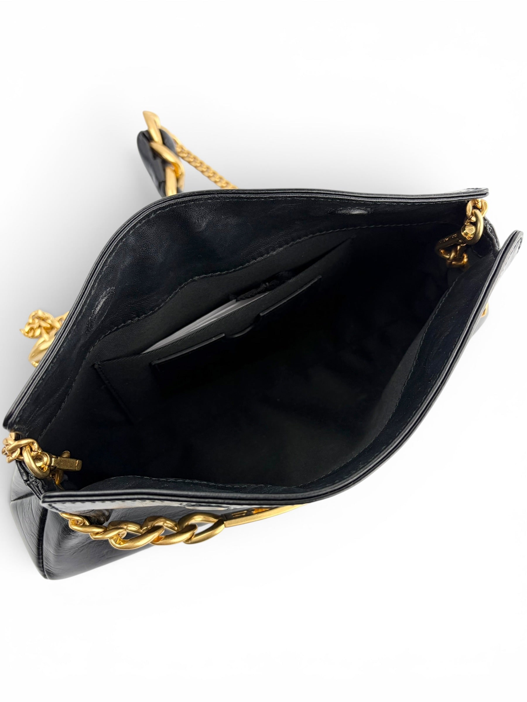 balmain-black-leather-1945-soft-pouch-w--chain-9