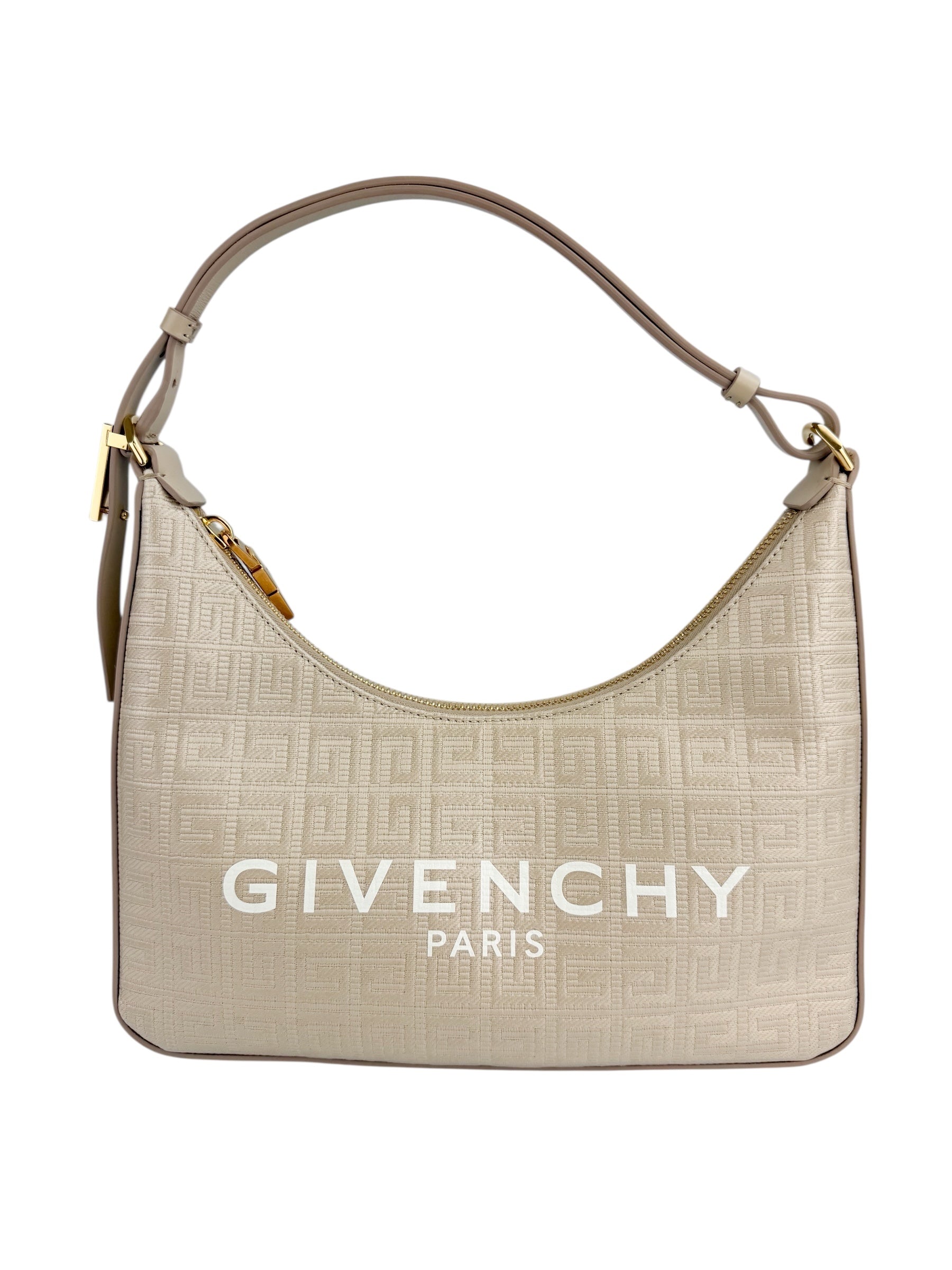 Givenchy Beige Moon Cut Out Shoulder Bag