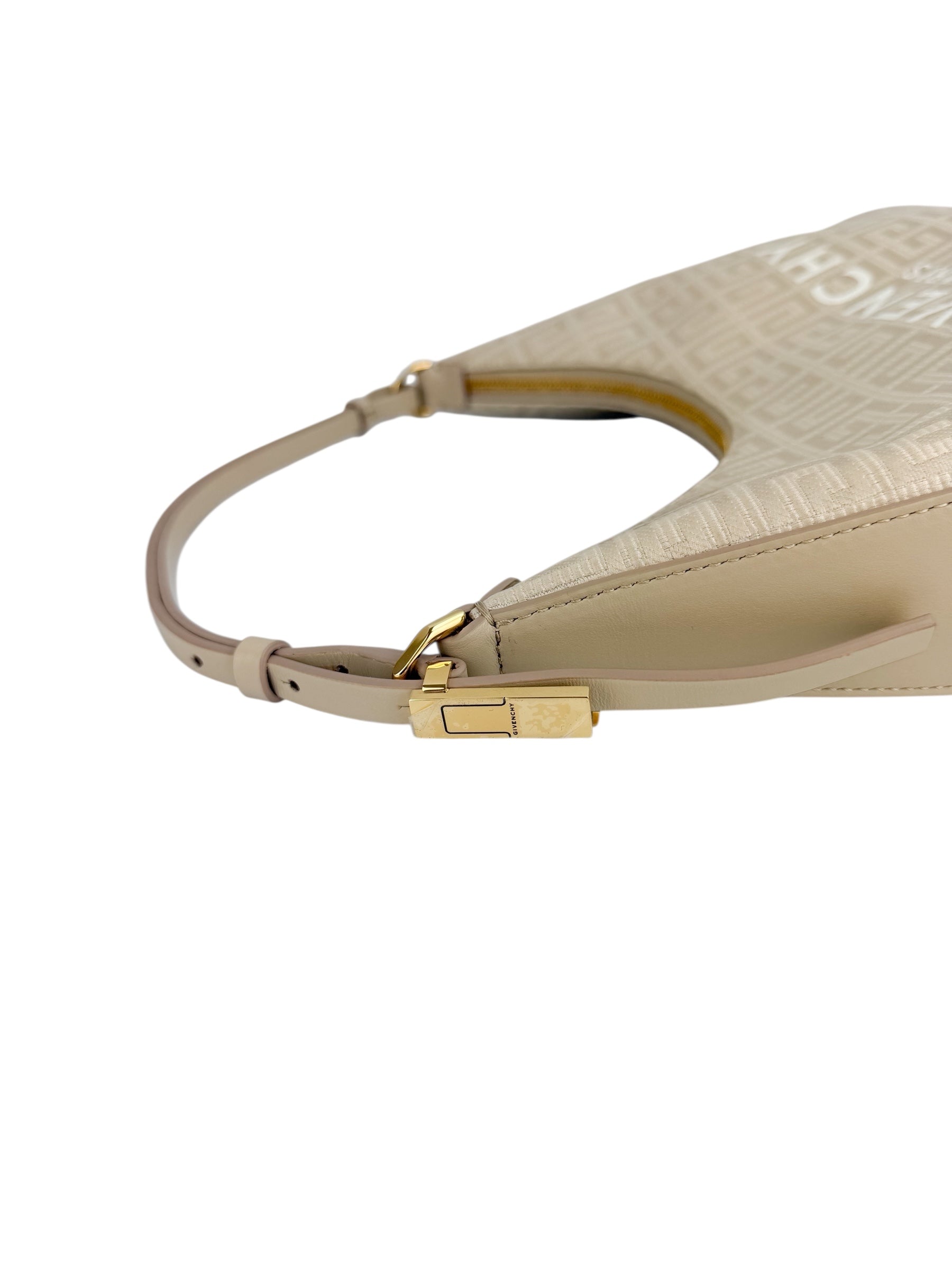 Givenchy Beige Moon Cut Out Shoulder Bag