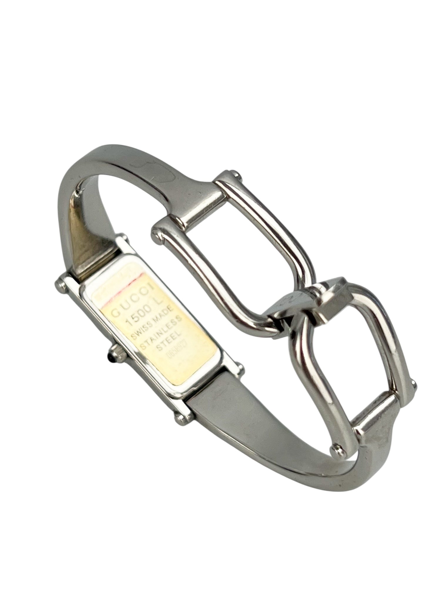 Gucci Stainless Steel Minimal Horsebit Watch