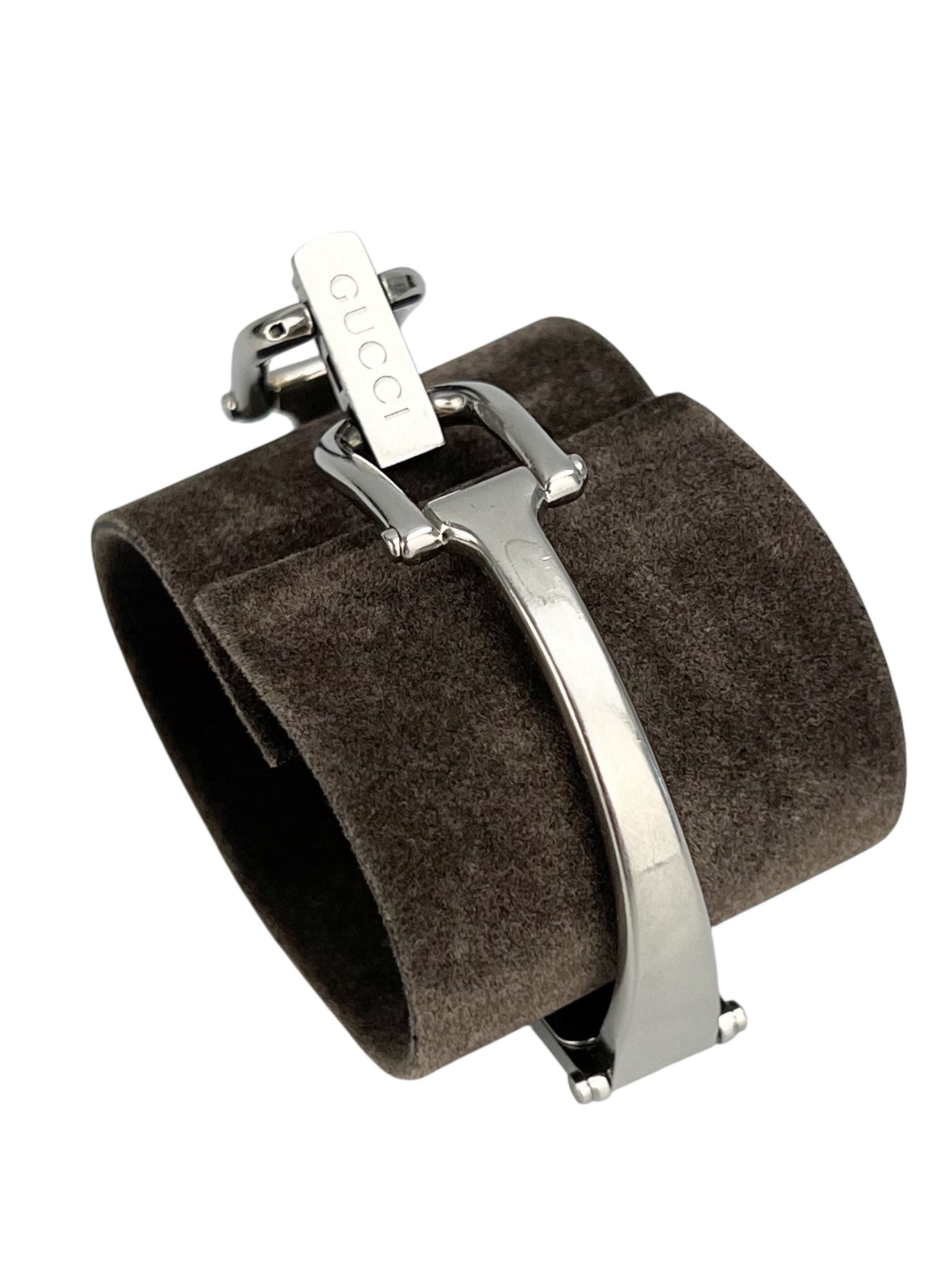 Gucci Stainless Steel Minimal Horsebit Watch