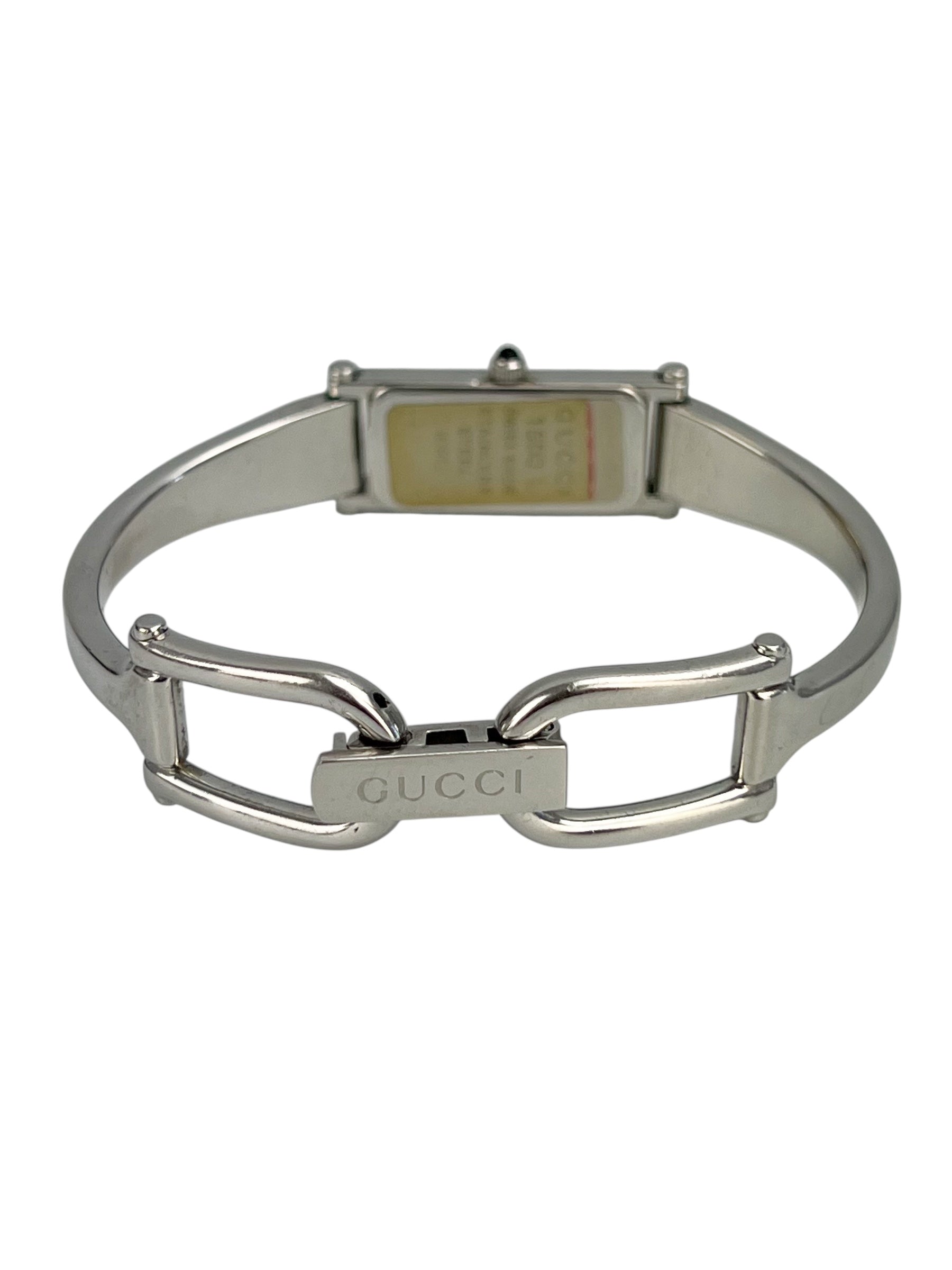 Gucci Stainless Steel Minimal Horsebit Watch