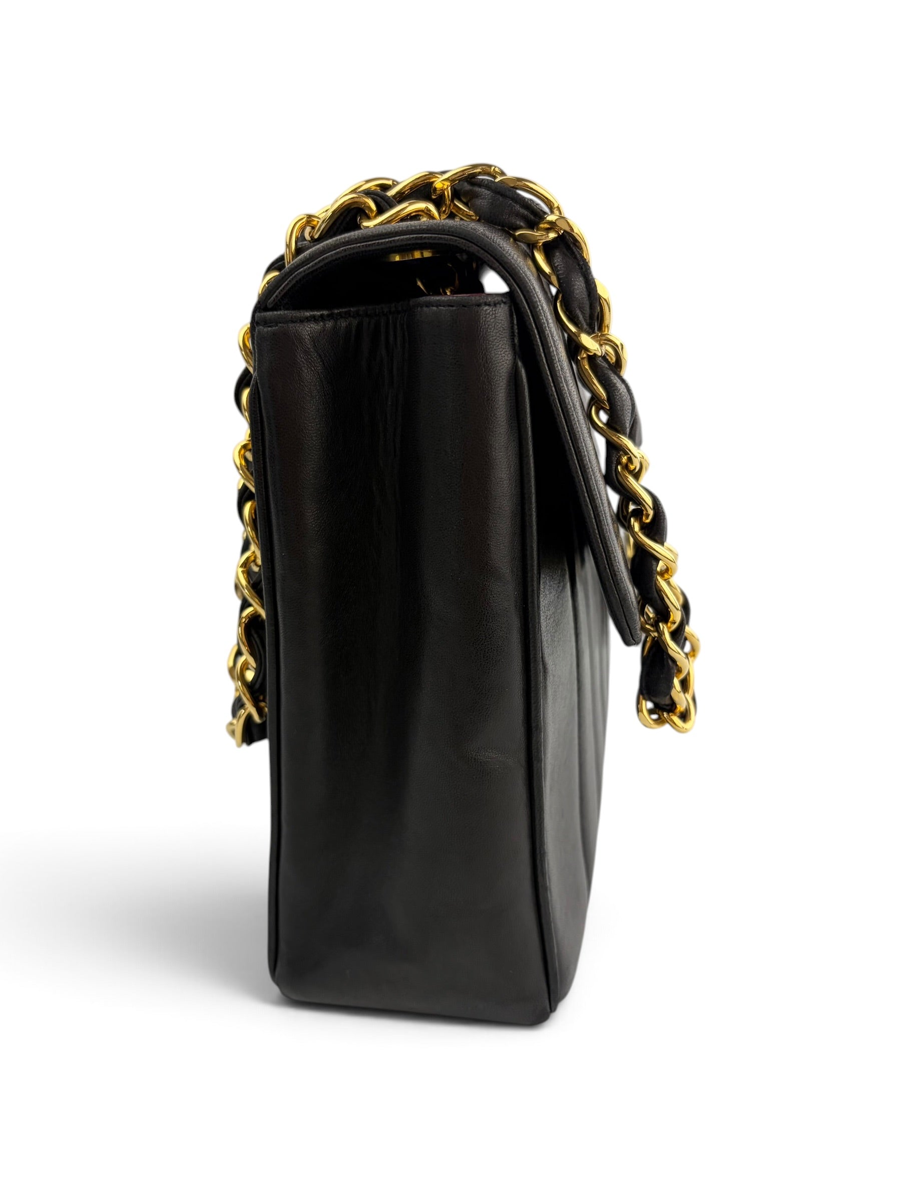 chanel-vintage-vertical-black-lambskin-maxi-flap-4
