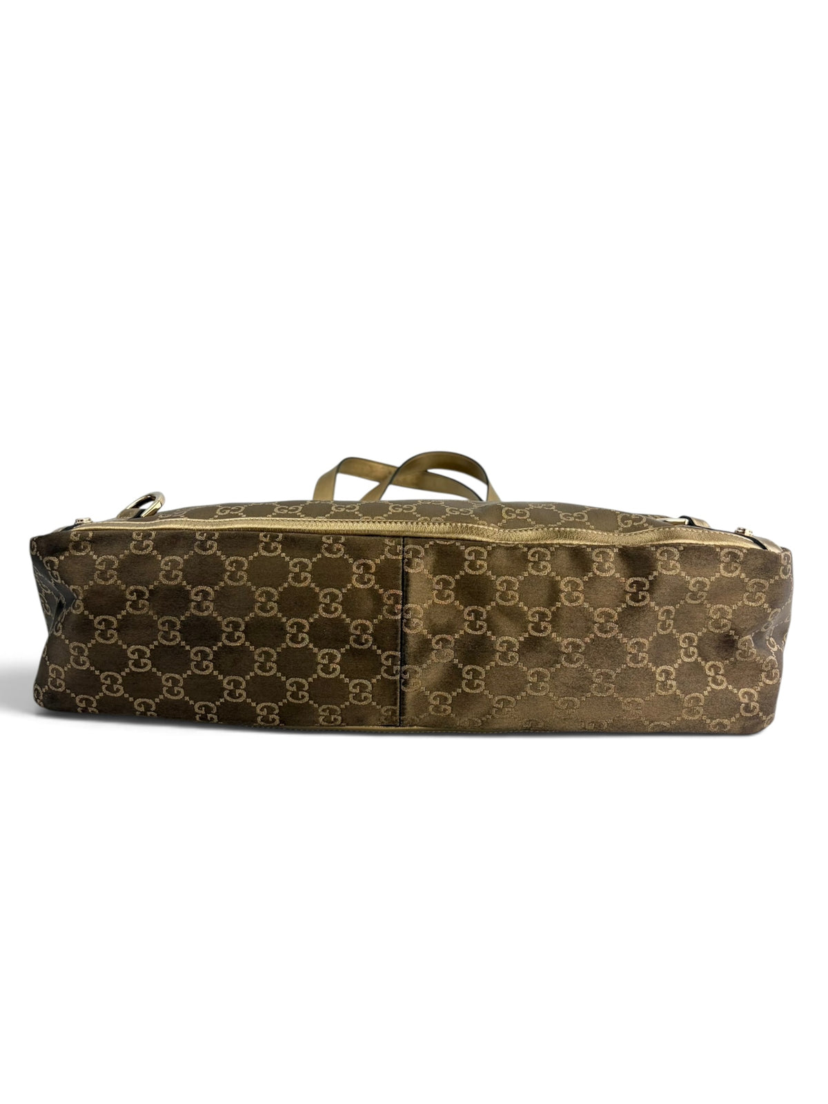 gucci-vintage-gold-metallic-leather-and-brown-canvas-abbey-tote-5