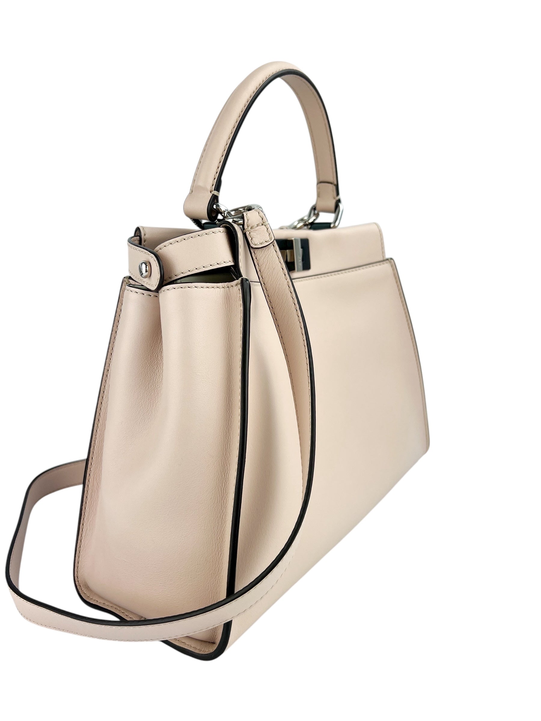 Fendi Light Pink Peekaboo IseeU Medium (FULL SET)