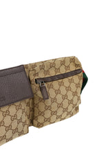 Gucci Vintage Monogram Bum Bag Heritage Stripe