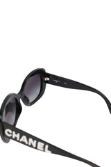 Chanel Black Square Sunglasses (FULL SET)