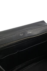 Celine Black Leather Trapeze Bag