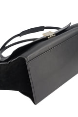 Celine Black Leather Trapeze Bag