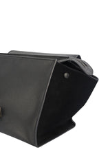 Celine Black Leather Trapeze Bag