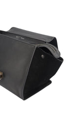 Celine Black Leather Trapeze Bag