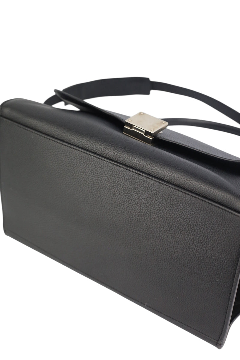 Celine Black Leather Trapeze Bag