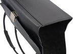 Celine Black Leather Trapeze Bag