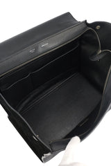 Celine Black Leather Trapeze Bag