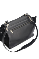 Celine Black Leather Trapeze Bag