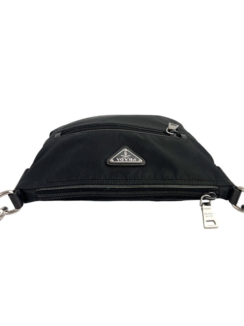Prada Black Nylon Crossbody