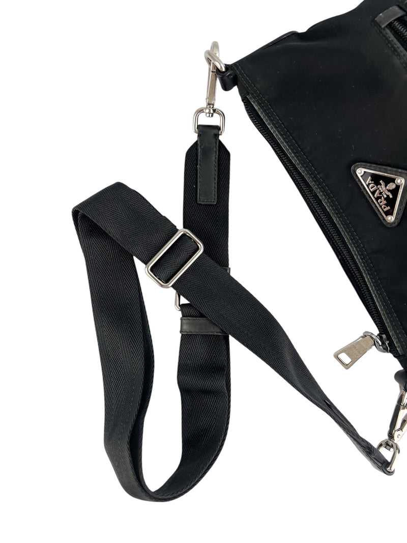 Prada Black Nylon Crossbody