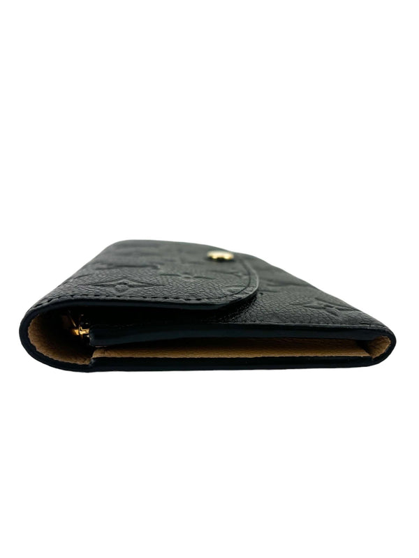 Louis Vuitton Black Empreinte Emilie Wallet