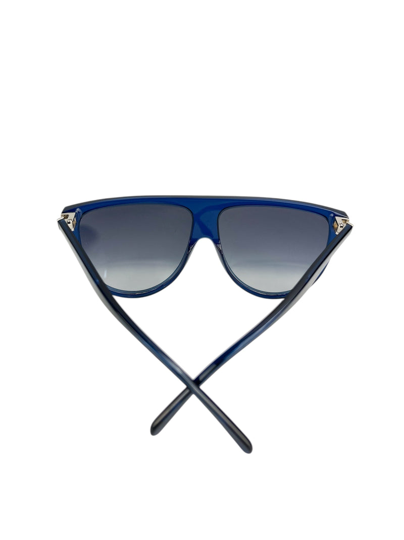 Celine Oversized Blue Sunglasses