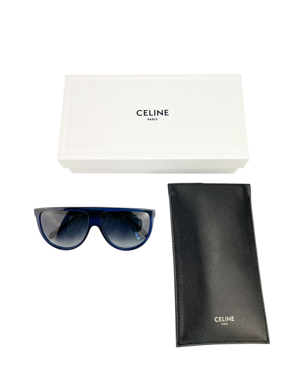 Celine Oversized Blue Sunglasses