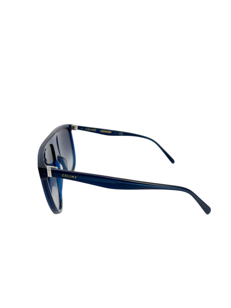 Celine Oversized Blue Sunglasses