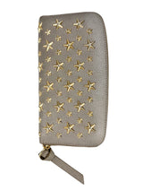 Jimmy Choo Pippa Taupe Leather Wallet