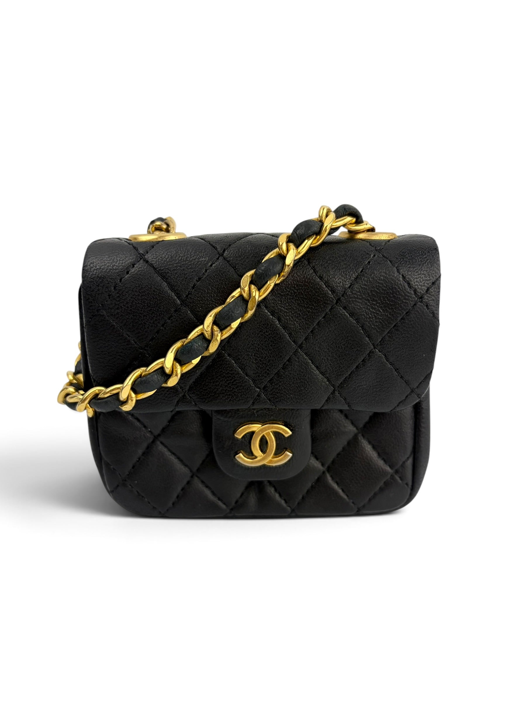 chanel-black-lambskin-micro-flap-bag-0