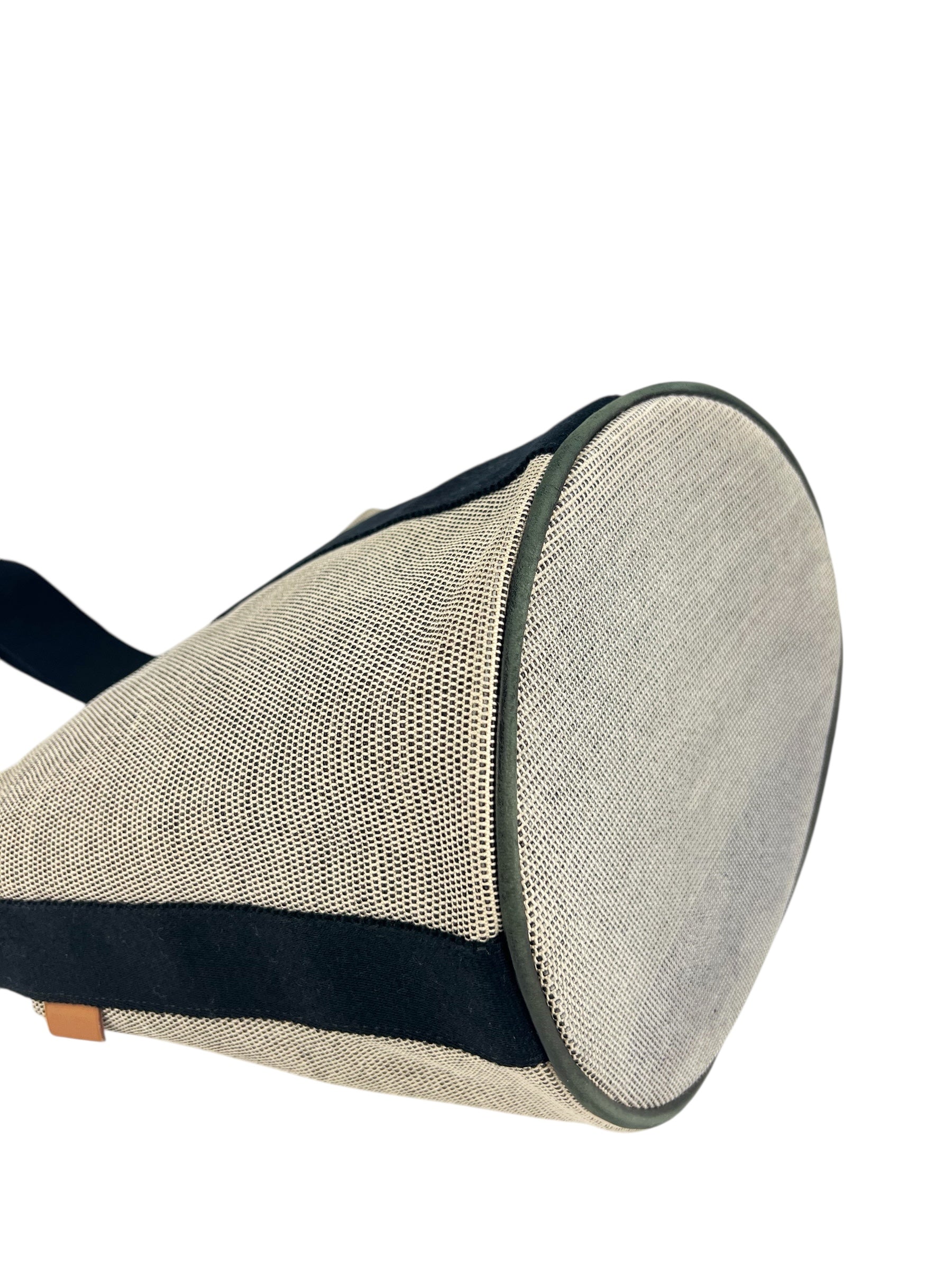 Hermes Toile Saxo Bucket Bag