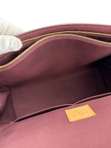 Louis Vuitton Monogram Cluny MM Blue Strap