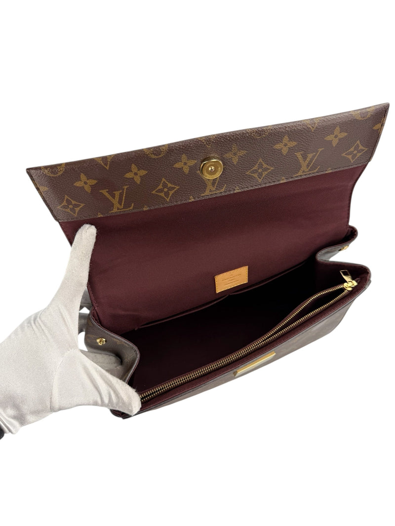 Louis Vuitton Monogram Cluny MM Blue Strap