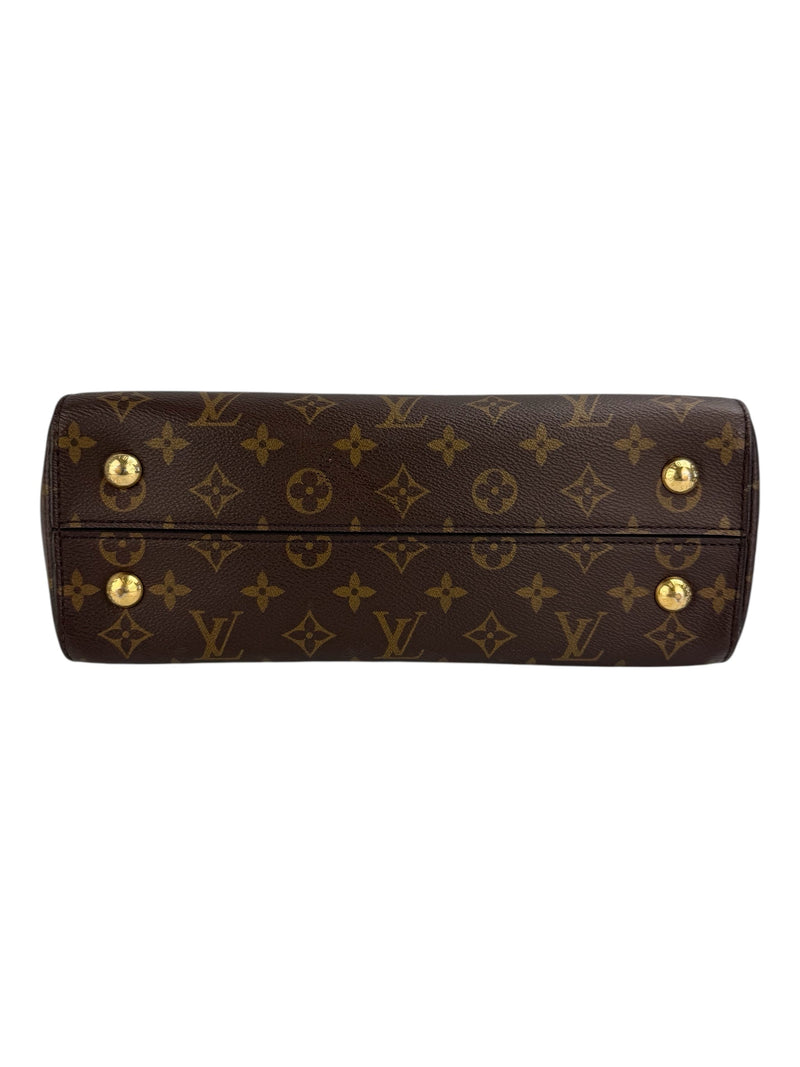 Louis Vuitton Monogram Cluny MM Blue Strap
