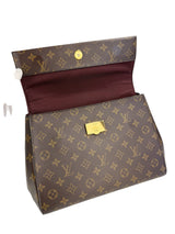 Louis Vuitton Monogram Cluny MM Blue Strap