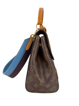 Louis Vuitton Monogram Cluny MM Blue Strap