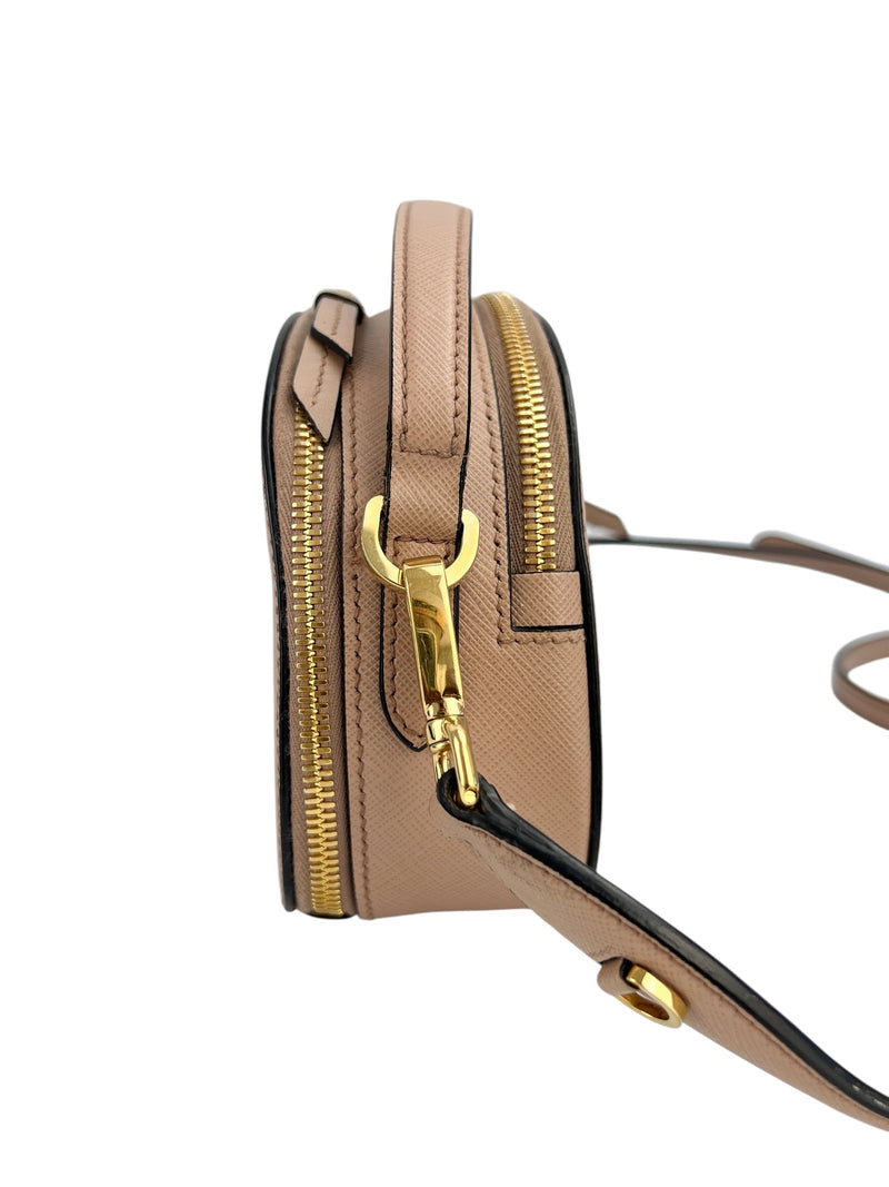 Prada Beige Saffiano Leather 2 Way (FULL SET)