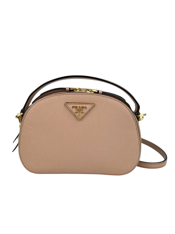 Prada Beige Saffiano Leather 2 Way (FULL SET)