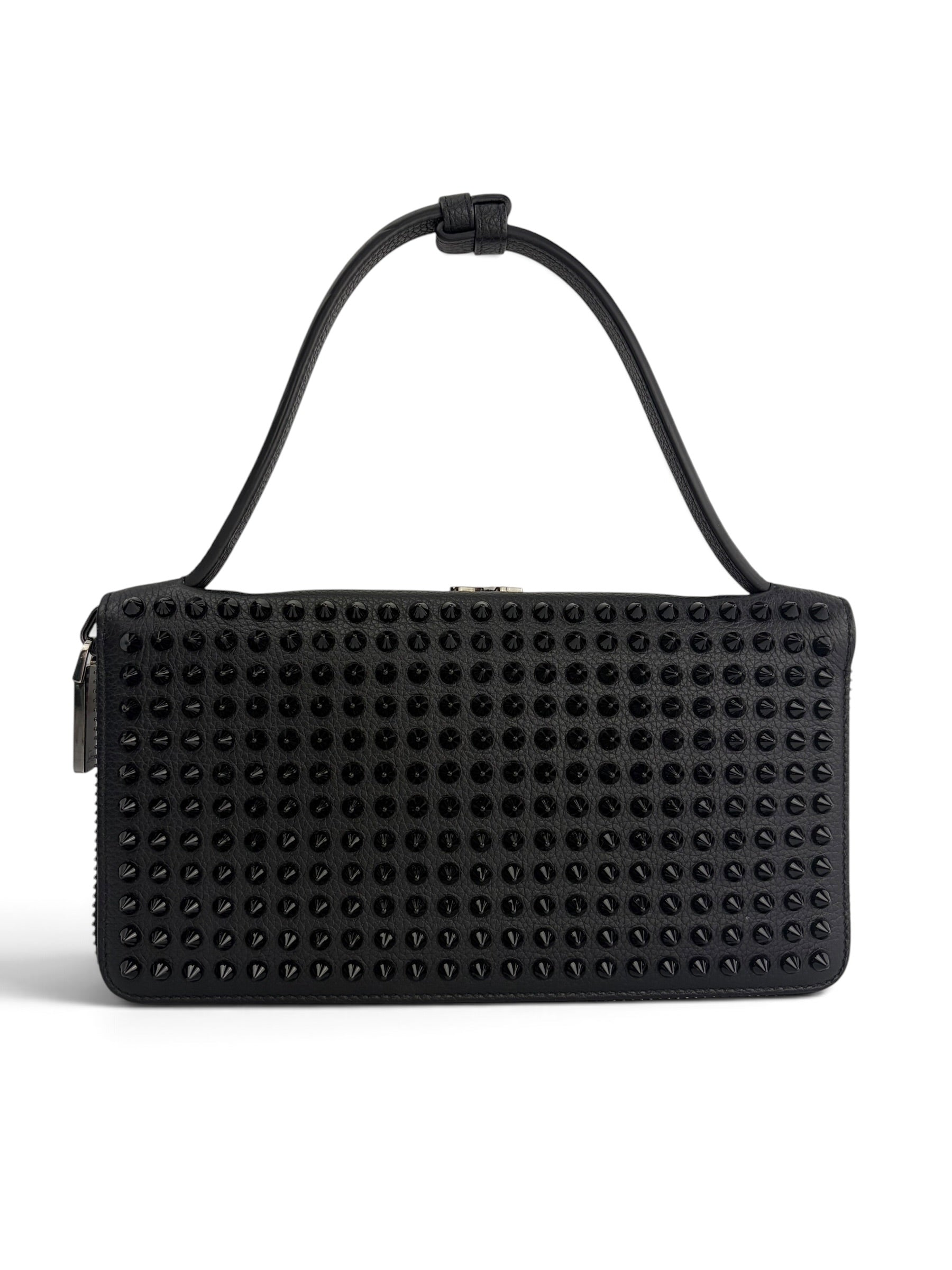 christian-louboutin-black-leather-studded-panettone-clutch---1