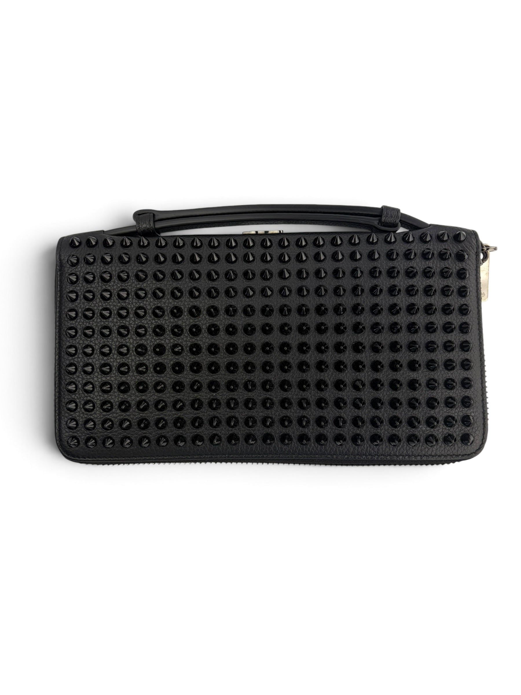 christian-louboutin-black-leather-studded-panettone-clutch---3