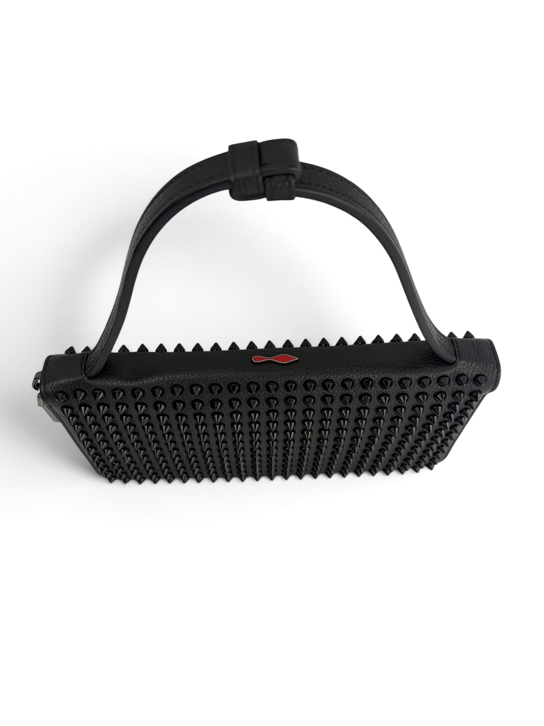 christian-louboutin-black-leather-studded-panettone-clutch---2