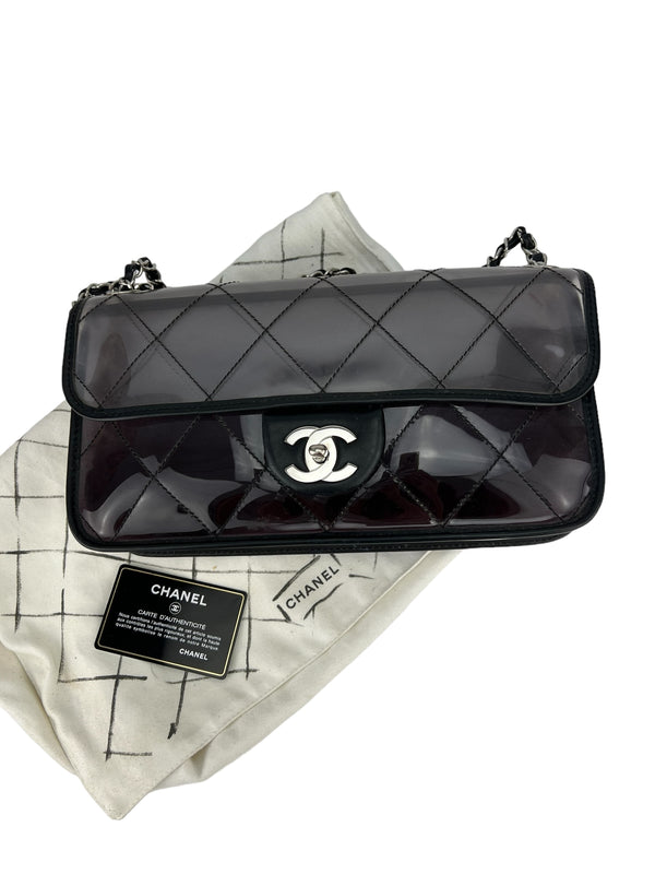 Chanel Black Coco Splash Ombre Flap Bag