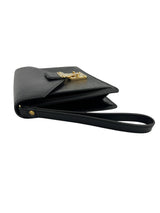 Louis Vuitton Black Epi Dragonne Clutch
