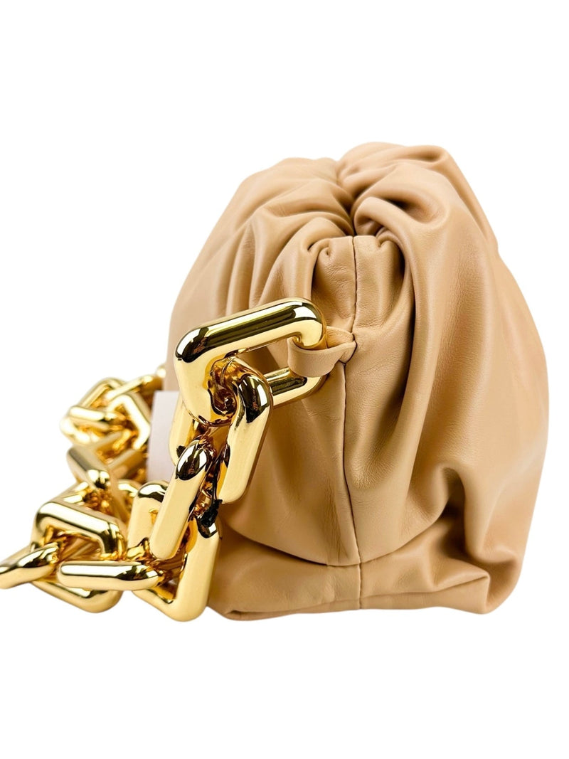 Bottega Veneta Almond Chain Pouch Bag