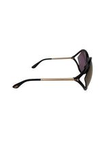 Tom Ford Black Tortoise Frame Sunglasses