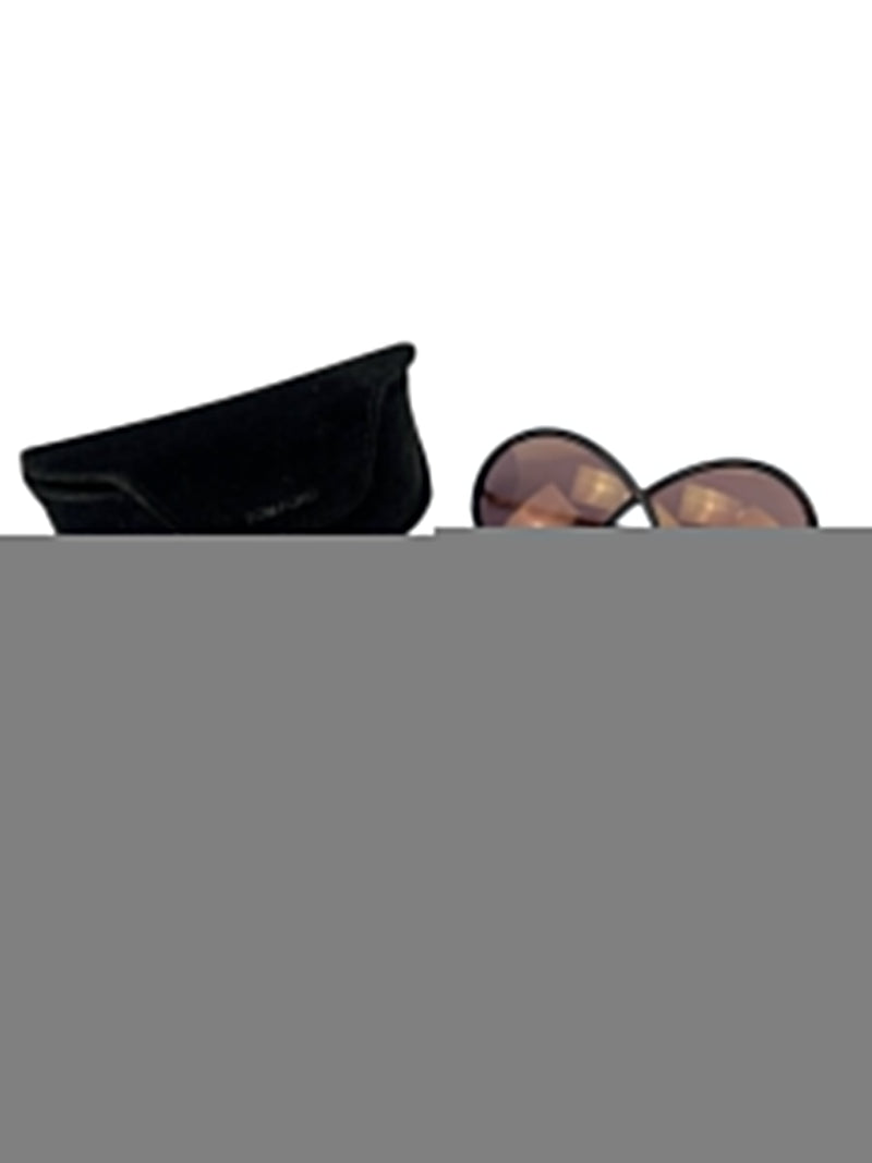 Tom Ford Black Tortoise Frame Sunglasses