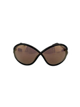 Tom Ford Black Tortoise Frame Sunglasses